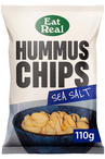 Hummus Chips Sea Salt 110g (Eat Real)