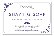 Orange & Lavender Shaving Soap 95g (Friendly Soap)