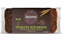 Organic Rye Bread with Sprouted 500g (Biona)