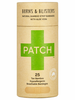 Aloe Vera Bamboo Strip Bandages, Organic 25 pack (Patch)