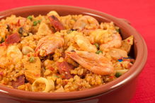Mixed Seafood & Meat Paella