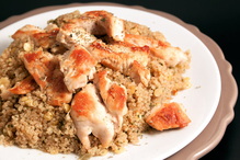 Quinoa with Vegetables and Turkey