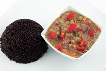 Thai Green Chickpea Curry with Black Rice