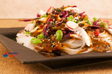 Asian Slaw with Rice Noodles