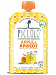 Apple & Apricot with Cinnamon Purée, Organic 100g (Piccolo)