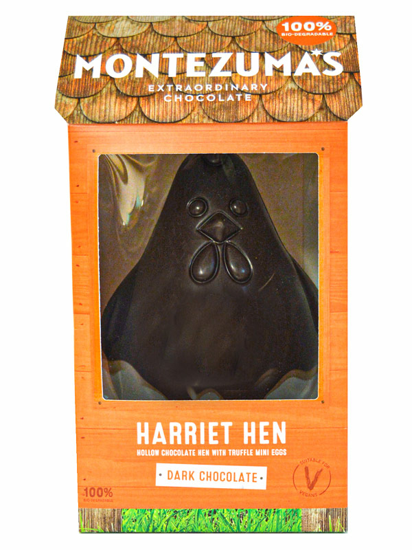 Harriet Hen Dark Chocolate with Truffle Mini Eggs 275g (Montezuma's)