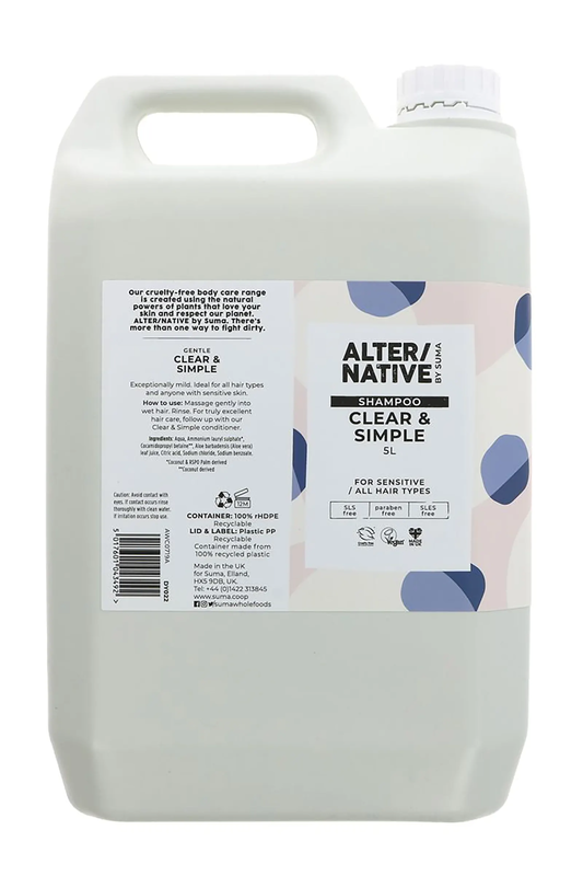 Clear and Simple Shampoo 5L (Alter/Native)