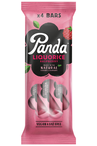 Natural Raspberry Liquorice Bar 4 Pack (Panda)