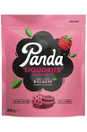 Natural Raspberry Liquorice Cuts 200g (Panda)