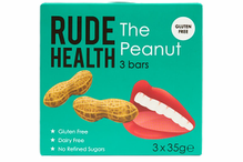 The Peanut Snack Bar Multipack 3 x 35g (Rude Health)