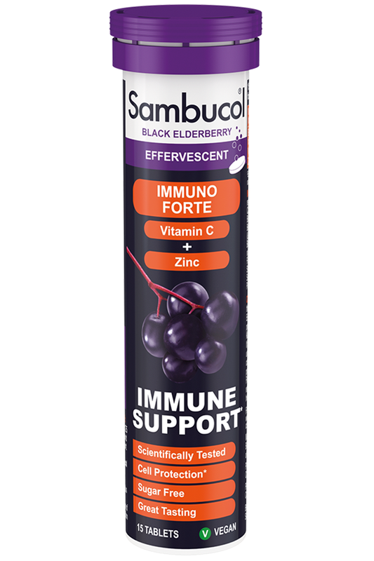Immno Forte Effervescent 15 Tablets (Sambucol)