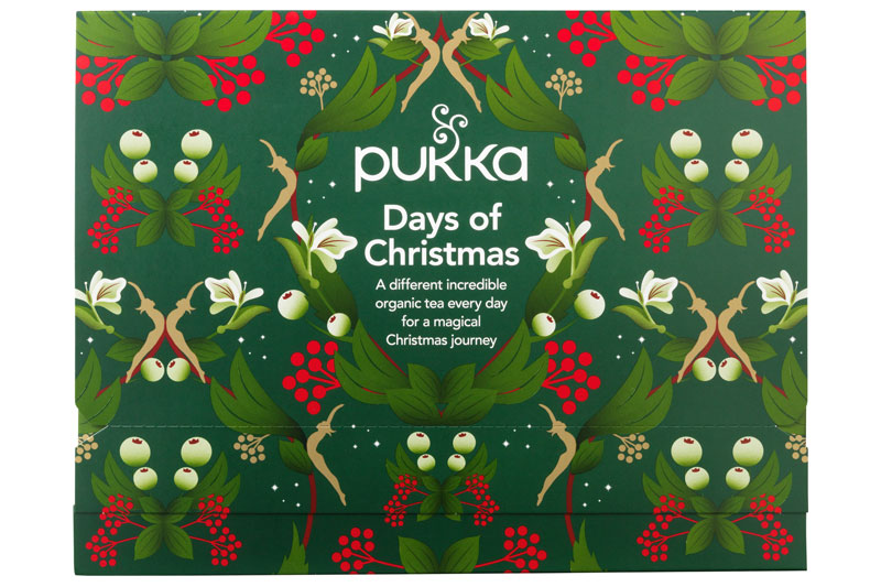 Advent Tea Calendar, 24 Tea Sachets (Pukka) Healthy Supplies