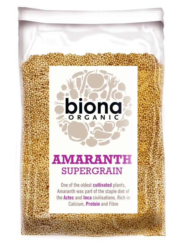 Organic Amaranth 500g Biona Healthy Supplies