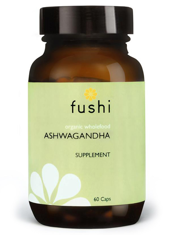 Ashwagandha Root Organic 60 Capsules Fushi Healthy Supplies