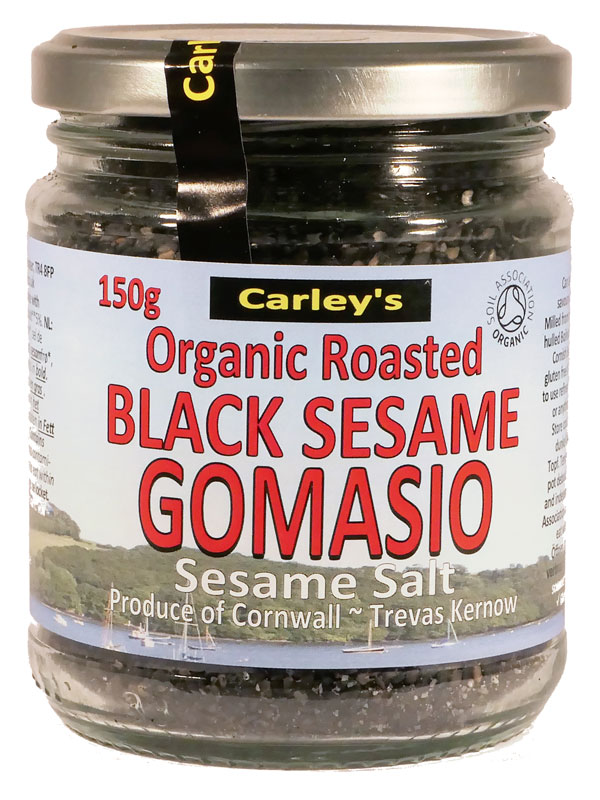 Black Sesame Gomasio 150g Organic Carley S Healthy Supplies