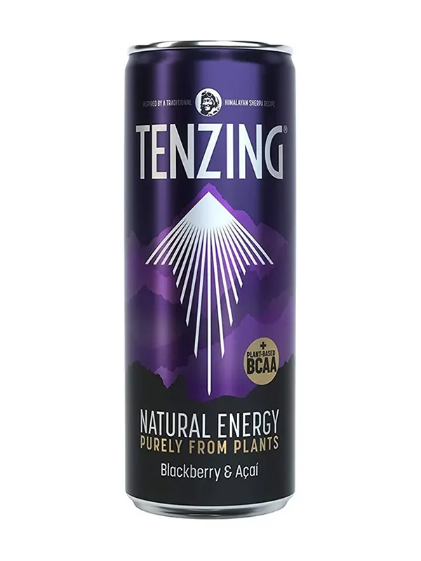 Blackberry Acai Energy Drink 330ml (Tenzing) Healthy Supplies