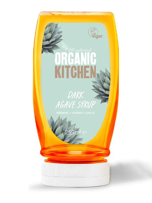 Organic Dark Agave Syrup 259ml Organic Kitchen Healthy Supplies