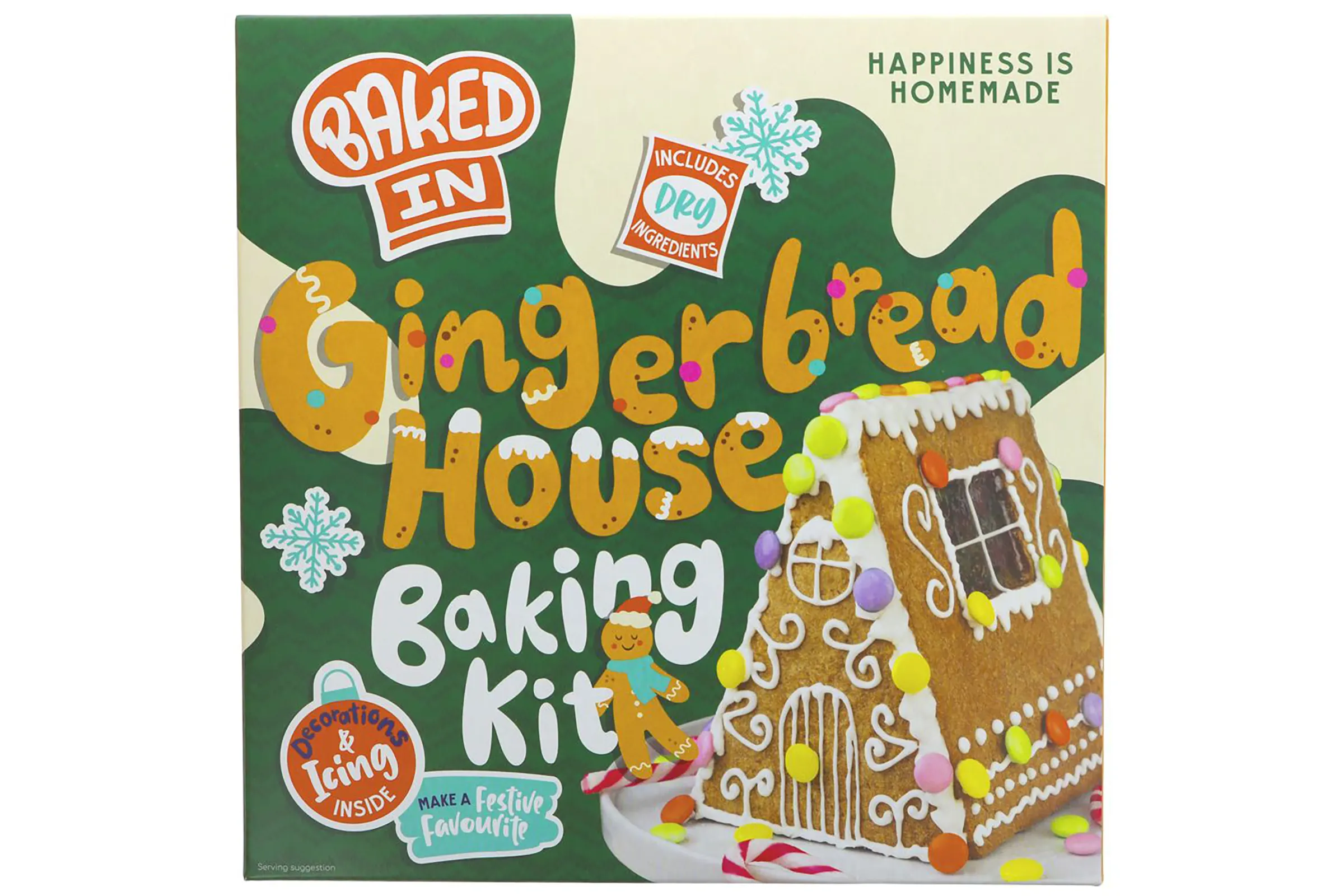 Gingerbread House Baking Kit