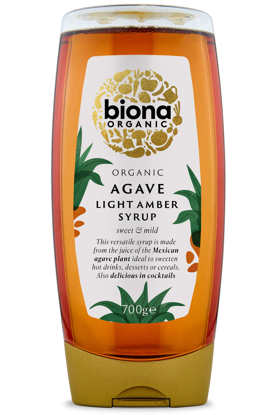 Organic Light Agave Syrup G Biona Healthy Supplies