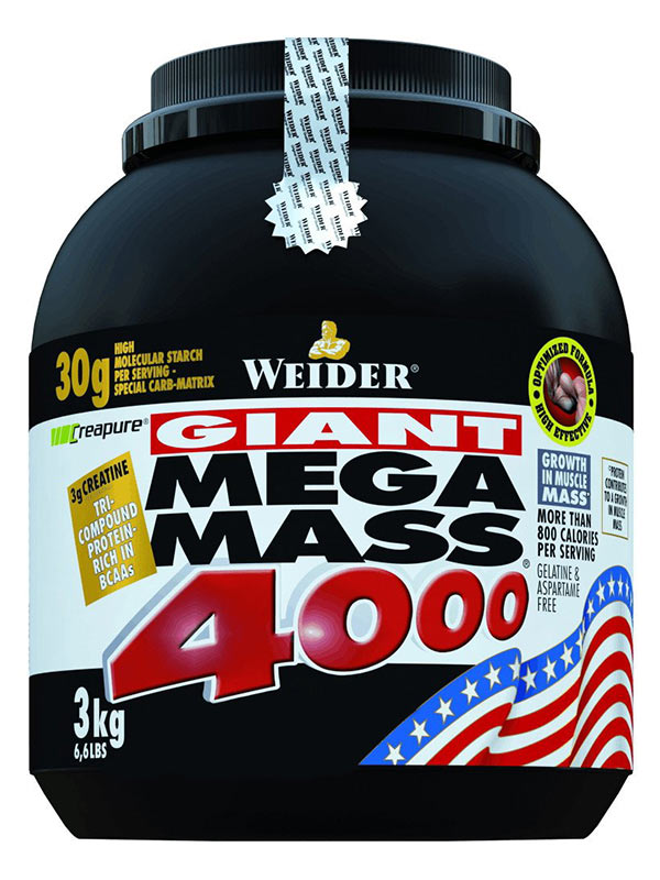 Weider Giant Mega Mass 4000 3 KG (6.6 LB) 