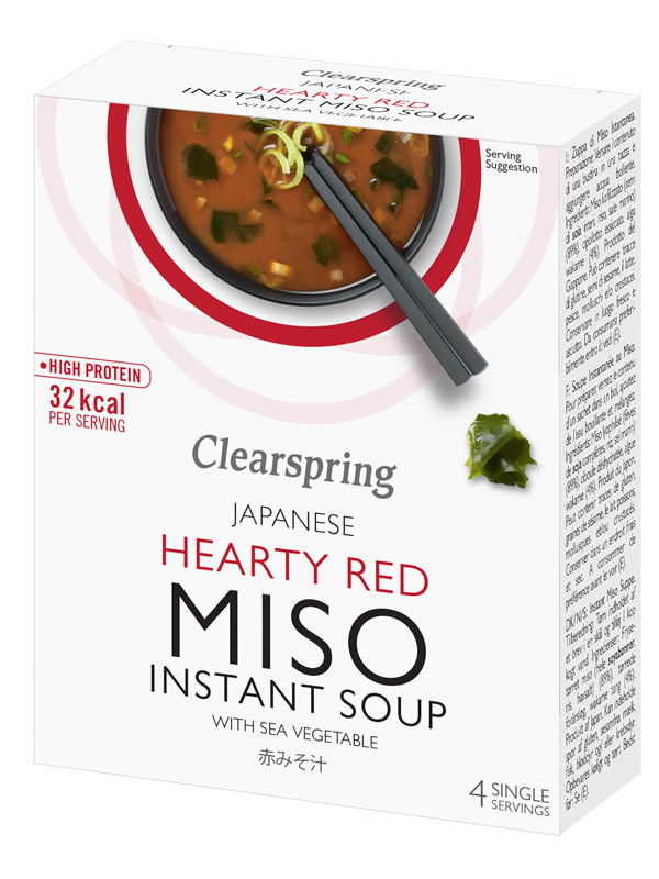 Clearspring Miso Soup Hearty Red + Sea Veg 40g Healthy Supplies