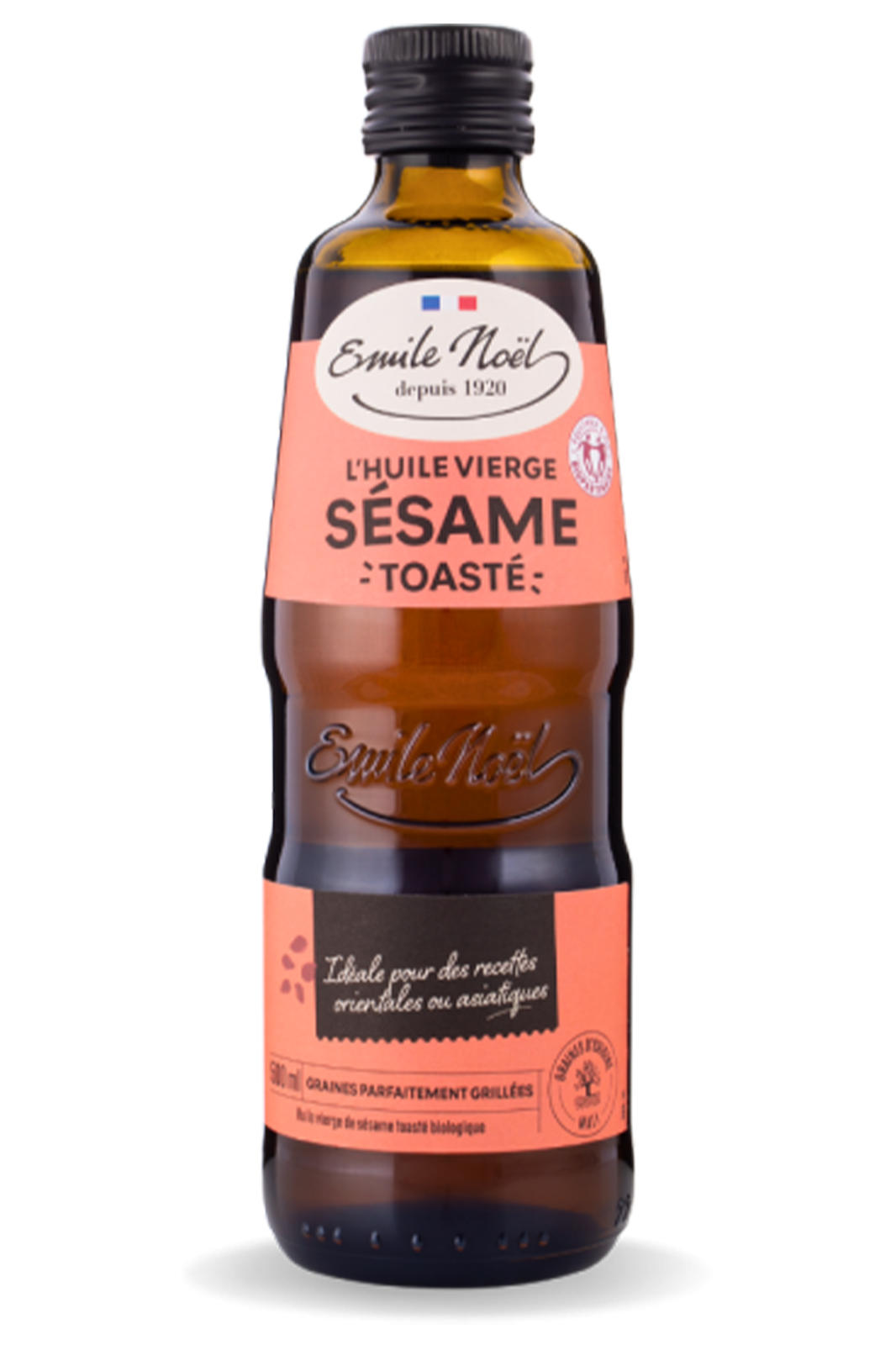 Organic Fairtrade Virgin Toasted Sesame Oil Ml Emile Noel