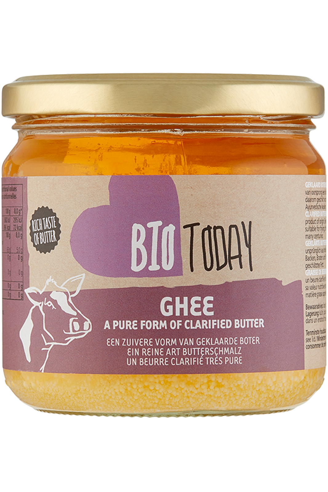 Ghee Easy Beurre clarifié Bio 500g