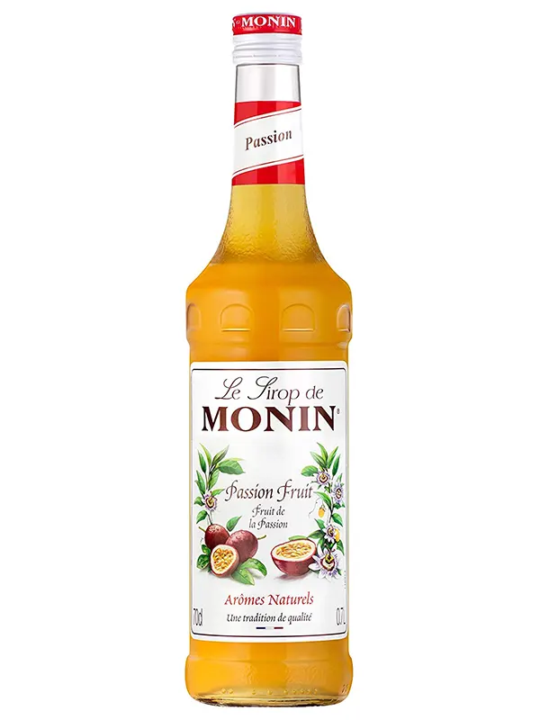 Passion Fruit Syrup Ml Monin Healthy Supplies