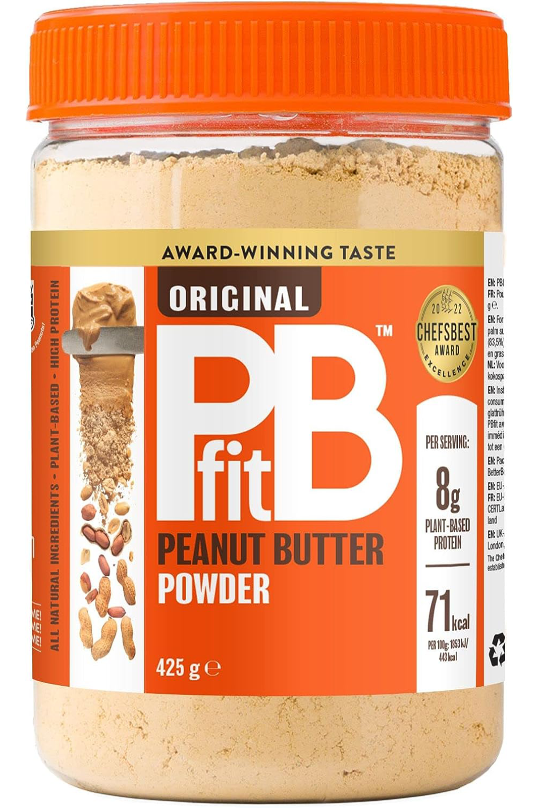 Peanut Butter Powder 425g Pbfit Healthy Supplies