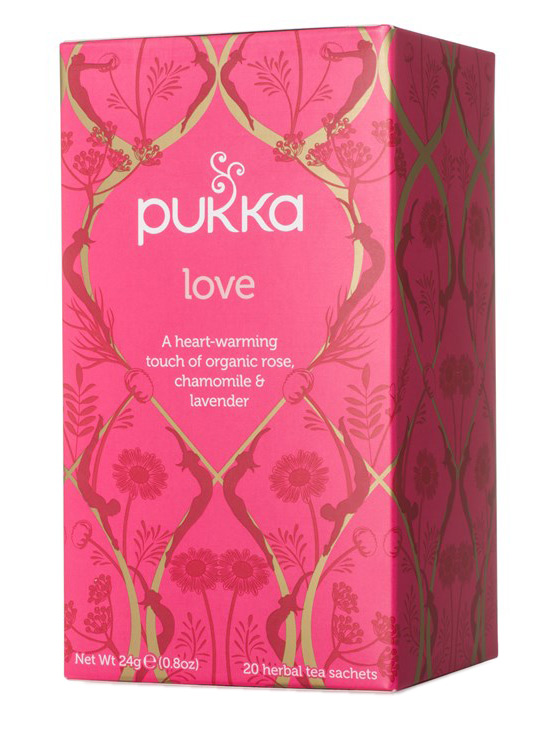 Love Tea Organic 20 X Sachets Pukka Healthy Supplies