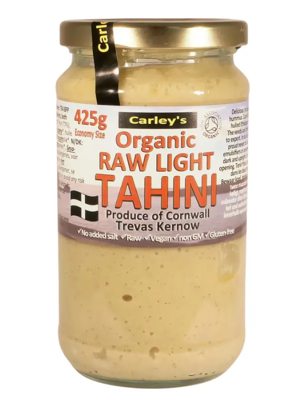 Organic Raw Light Tahini 425g Carley S Healthy Supplies