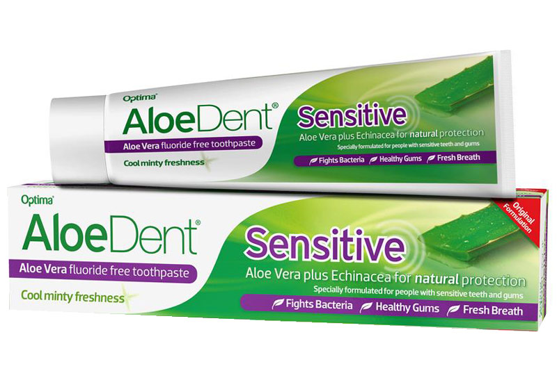 Sensitive Aloe Vera Toothpaste 100ml Aloe Dent Healthy Supplies