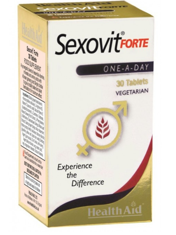 Sex O Vit Forte 30tabs Health Aid Healthy Supplies