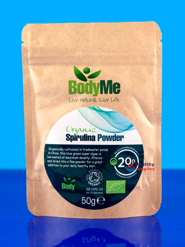 schetsen De volgende Flikkeren Spirulina Powder 50g, Organic (Body Me) | Healthy Supplies