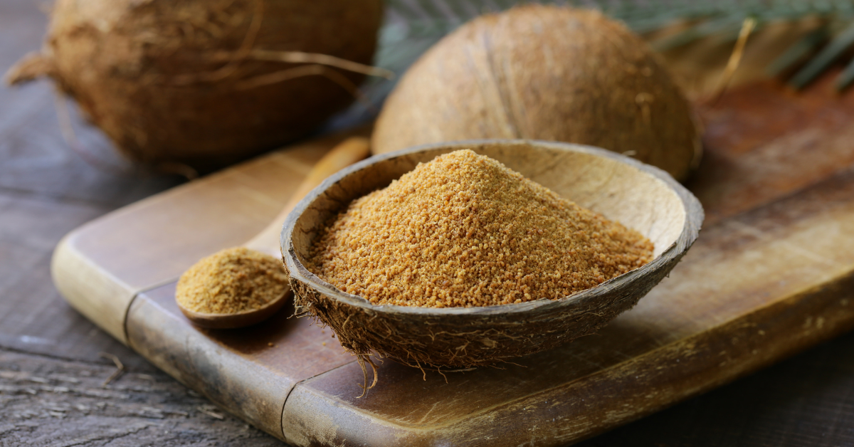 Coconut Sugar has a low glycemic index