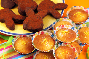 Chocolate Bunny Biscuits (Gluten Free)