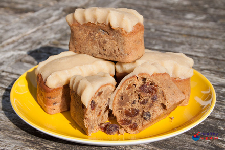 Gluten-Free Simnel Cake Slices