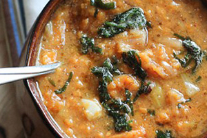 Sweet Potato & Amaranth Soup (via goboldwithbutter.com)