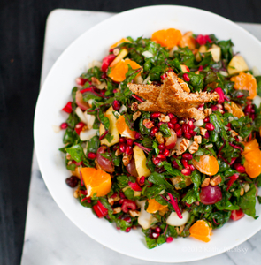 Christmas Tree Salad (via kblog.lunchboxbunch.com)