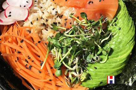 Salmon Sushi Bowl