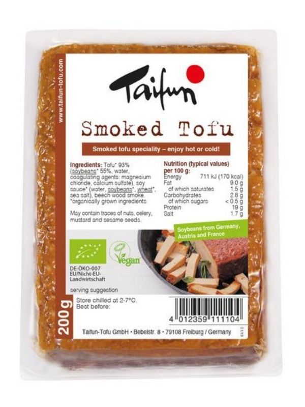 Organic Demeter Smoked Tofu 200g (Taifun)