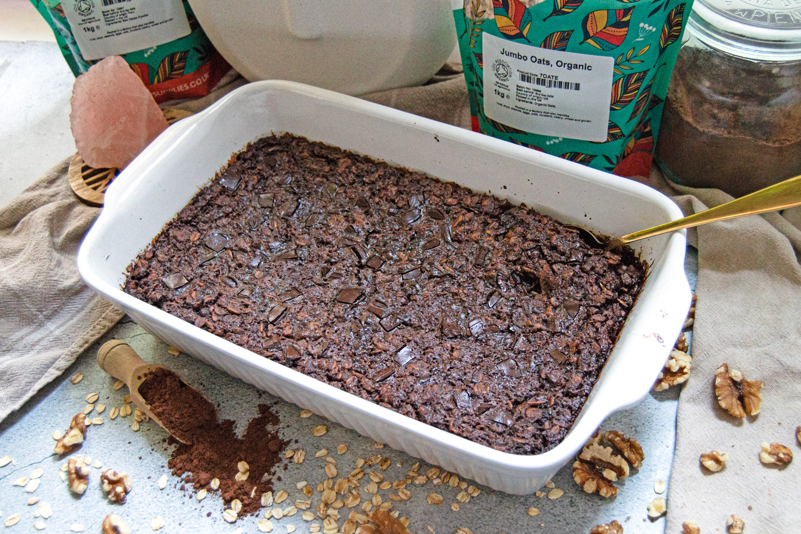 Brownie Baked Oats