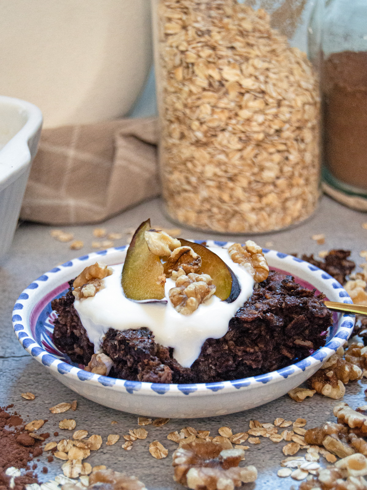 Brownie Baked Oats