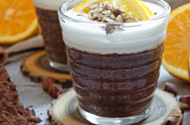 Chocolate Orange Flaxseed Pudding