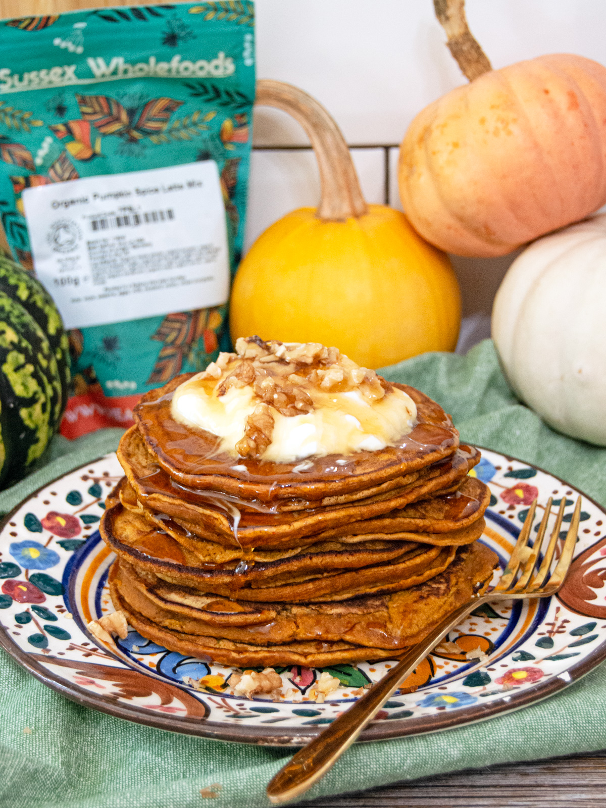 Pumpkin Spice Pancakes