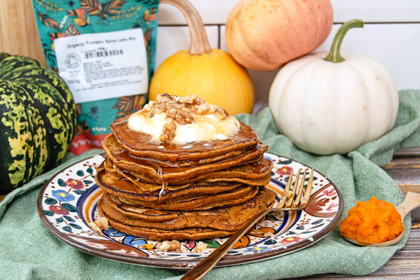 Pumpkin Spice Pancakes