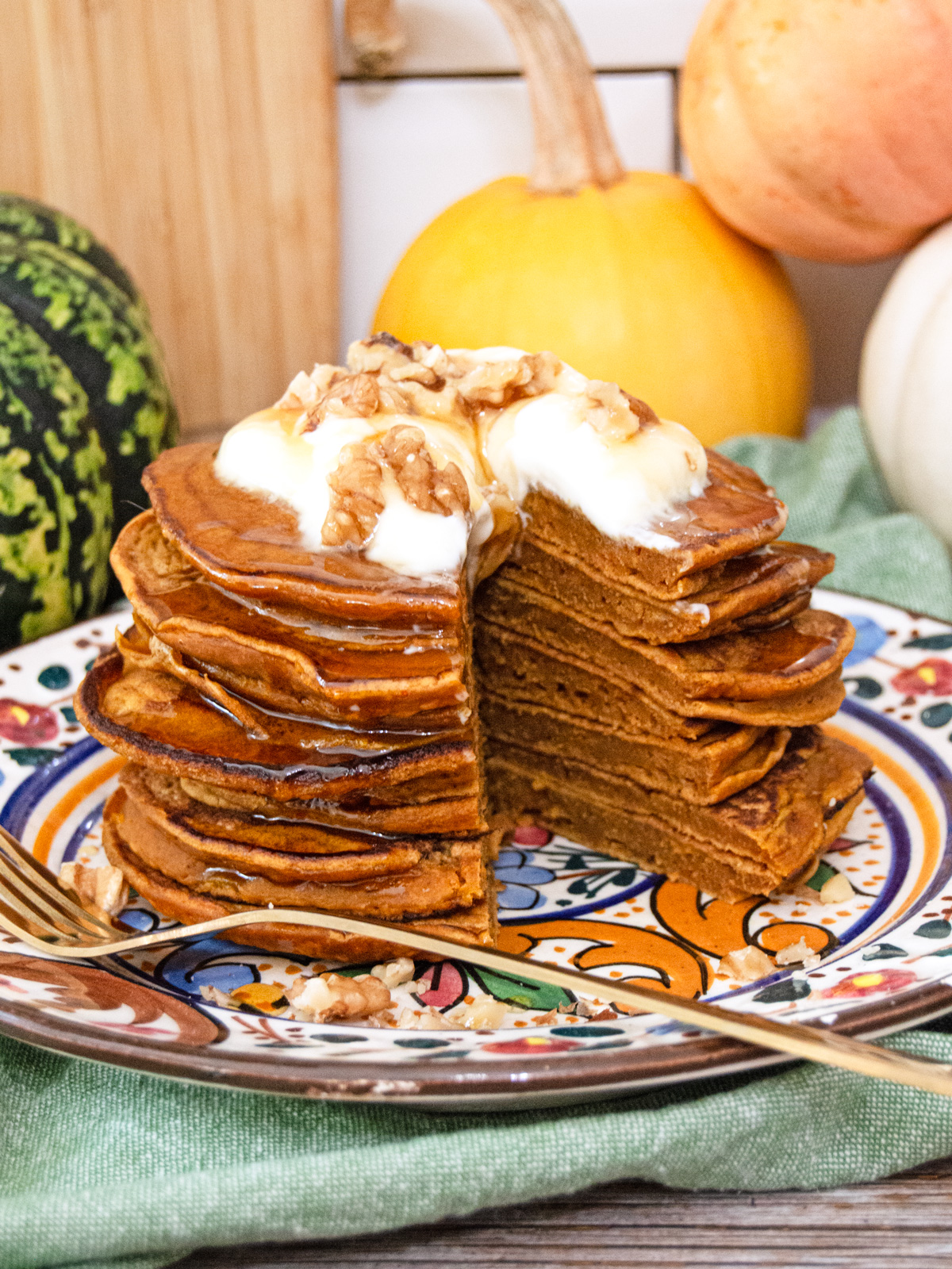 Pumpkin Spice Pancakes