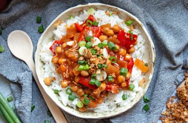 Sweet and Sour Chickpeas