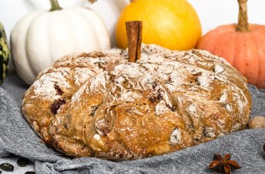 No-Knead Pumpkin Bread