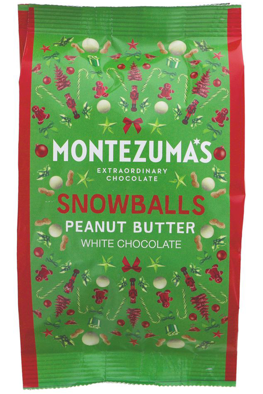 White Chocolate Peanut Butter Snowballs 150g (Montezuma's)